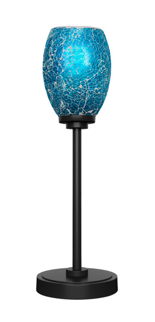 Toltec Lighting - 53-MB-5055 - One Light Table Lamp - Luna - Matte Black