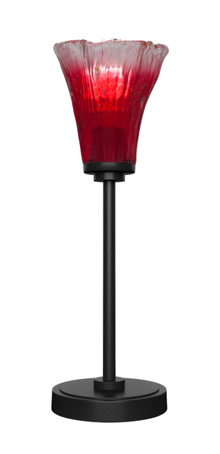 Toltec Lighting - 53-MB-726 - One Light Table Lamp - Luna - Matte Black