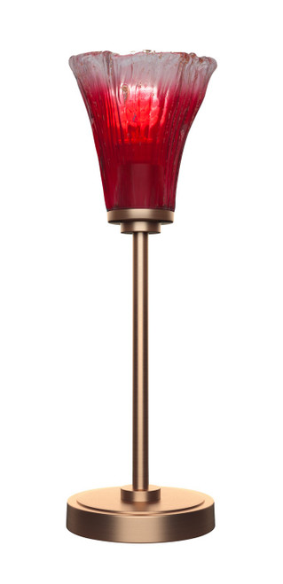 Toltec Lighting - 53-NAB-726 - One Light Table Lamp - Luna - New Age Brass
