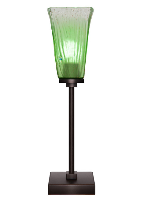 Toltec Lighting - 54-DG-637 - One Light Table Lamp - Luna - Dark Granite