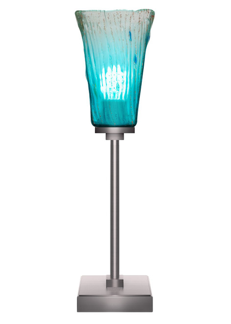 Toltec Lighting - 54-GP-635 - One Light Table Lamp - Luna - Graphite