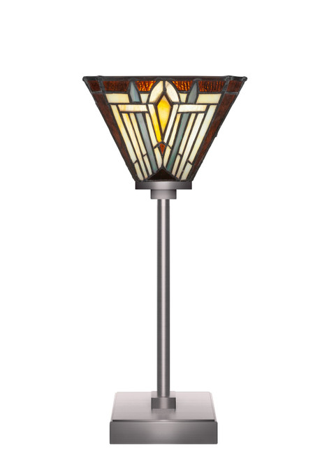 Toltec Lighting - 54-GP-9596 - One Light Table Lamp - Luna - Graphite