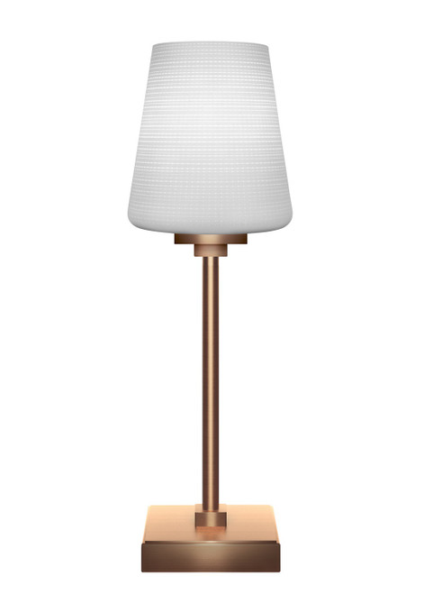 Toltec Lighting - 54-NAB-4031 - One Light Table Lamp - Luna - New Age Brass