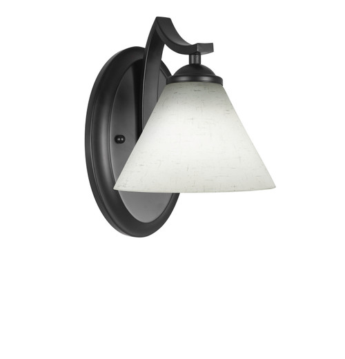 Toltec Lighting - 551-MB-312 - One Light Wall Sconce - Zilo - Matte Black