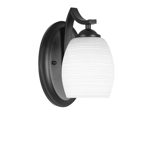 Toltec Lighting - 551-MB-4021 - One Light Wall Sconce - Zilo - Matte Black