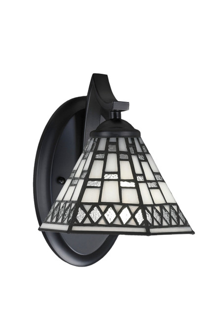Toltec Lighting - 551-MB-9105 - One Light Wall Sconce - Zilo - Matte Black