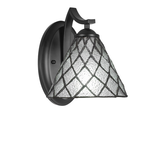 Toltec Lighting - 551-MB-9185 - One Light Wall Sconce - Zilo - Matte Black