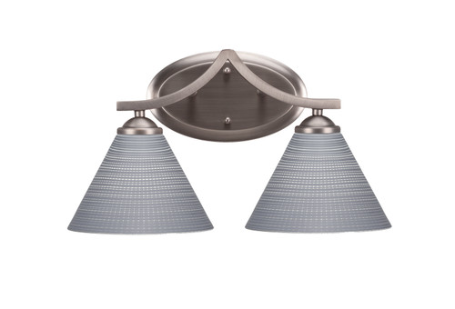 Toltec Lighting - 552-GP-4052 - Two Light Bath Bar - Zilo - Graphite