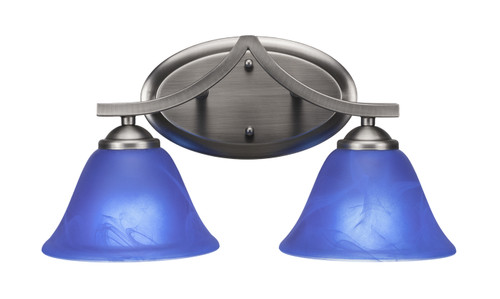 Toltec Lighting - 552-GP-4155 - Two Light Bath Bar - Zilo - Graphite