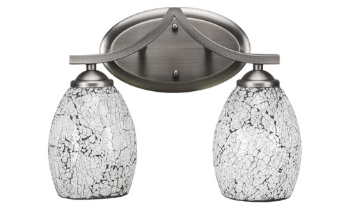 Toltec Lighting - 552-GP-4165 - Two Light Bath Bar - Zilo - Graphite