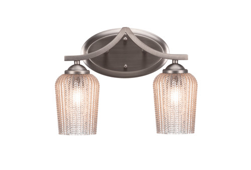 Toltec Lighting - 552-GP-4253 - Two Light Bath Bar - Zilo - Graphite