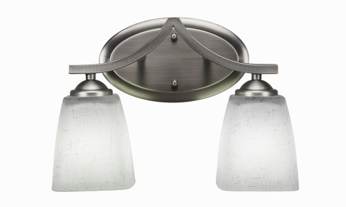 Toltec Lighting - 552-GP-460 - Two Light Bath Bar - Zilo - Graphite