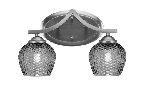 Toltec Lighting - 552-GP-4602 - Two Light Bath Bar - Zilo - Graphite