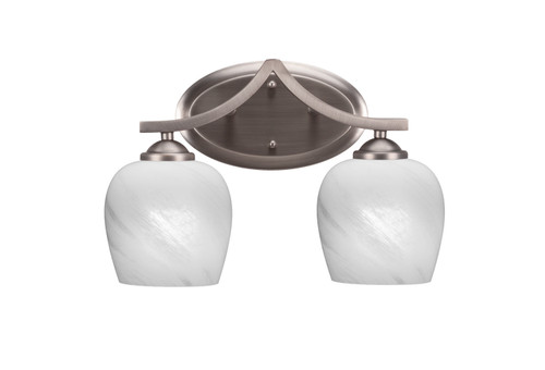 Toltec Lighting - 552-GP-4811 - Two Light Bath Bar - Zilo - Graphite