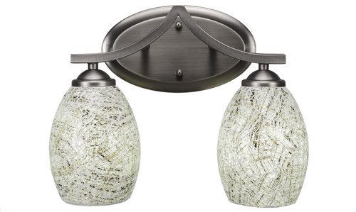 Toltec Lighting - 552-GP-5054 - Two Light Bath Bar - Zilo - Graphite