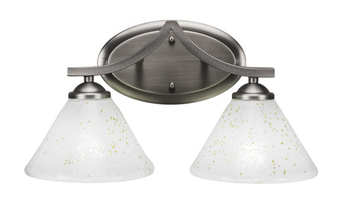 Toltec Lighting - 552-GP-7145 - Two Light Bath Bar - Zilo - Graphite