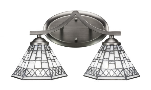 Toltec Lighting - 552-GP-9105 - Two Light Bath Bar - Zilo - Graphite