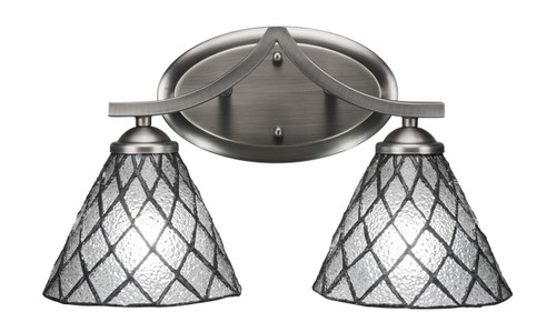 Toltec Lighting - 552-GP-9185 - Two Light Bath Bar - Zilo - Graphite