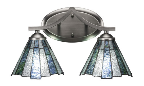 Toltec Lighting - 552-GP-9325 - Two Light Bath Bar - Zilo - Graphite