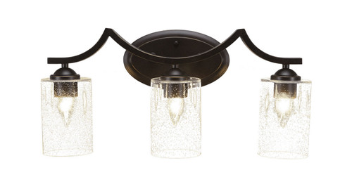 Toltec Lighting - 553-DG-300 - Three Light Bath Bar - Zilo - Dark Granite