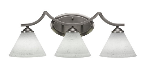 Toltec Lighting - 553-GP-312 - Three Light Bath Bar - Zilo - Graphite