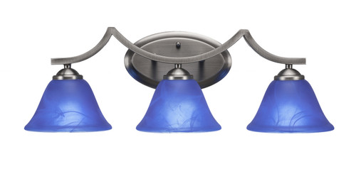 Toltec Lighting - 553-GP-4155 - Three Light Bath Bar - Zilo - Graphite