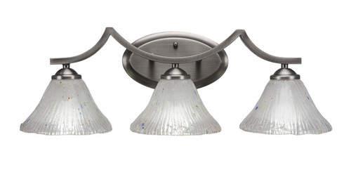 Toltec Lighting - 553-GP-751 - Three Light Bath Bar - Zilo - Graphite