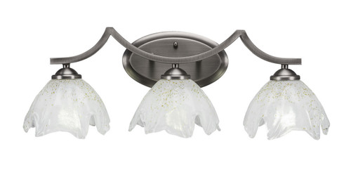 Toltec Lighting - 553-GP-755 - Three Light Bath Bar - Zilo - Graphite