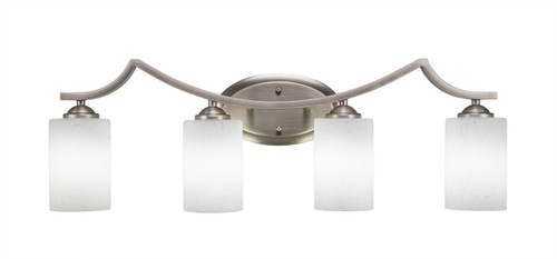 Toltec Lighting - 554-GP-300 - Four Light Bath Bar - Zilo - Graphite
