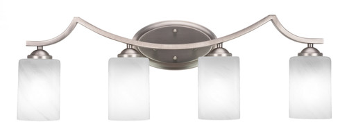 Toltec Lighting - 554-GP-3001 - Four Light Bath Bar - Zilo - Graphite