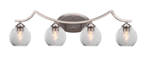 Toltec Lighting - 554-GP-4102 - Four Light Bath Bar - Zilo - Graphite