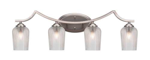 Toltec Lighting - 554-GP-4250 - Four Light Bath Bar - Zilo - Graphite