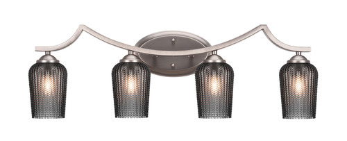 Toltec Lighting - 554-GP-4252 - Four Light Bath Bar - Zilo - Graphite