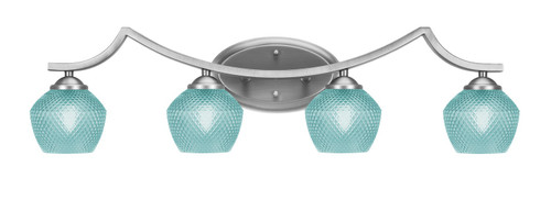 Toltec Lighting - 554-GP-4625 - Four Light Bath Bar - Zilo - Graphite