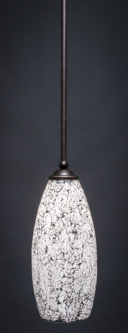 Toltec Lighting - 560-DG-416 - One Light Mini Pendant - Zilo - Dark Granite