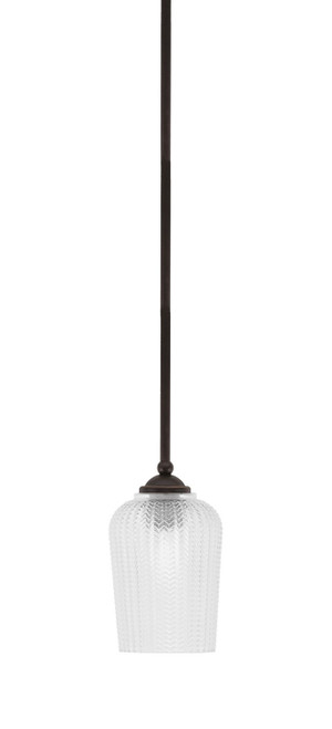 Toltec Lighting - 560-DG-4250 - One Light Mini Pendant - Zilo - Dark Granite