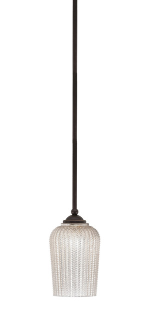 Toltec Lighting - 560-DG-4253 - One Light Mini Pendant - Zilo - Dark Granite
