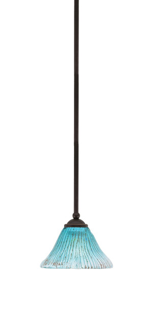 Toltec Lighting - 560-DG-458 - One Light Mini Pendant - Zilo - Dark Granite