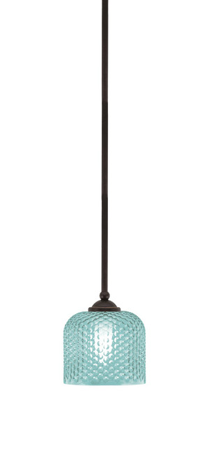 Toltec Lighting - 560-DG-4615 - One Light Mini Pendant - Zilo - Dark Granite