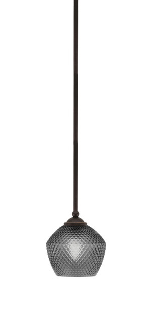 Toltec Lighting - 560-DG-4622 - One Light Mini Pendant - Zilo - Dark Granite