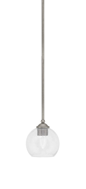 Toltec Lighting - 560-GP-4100 - One Light Mini Pendant - Zilo - Graphite