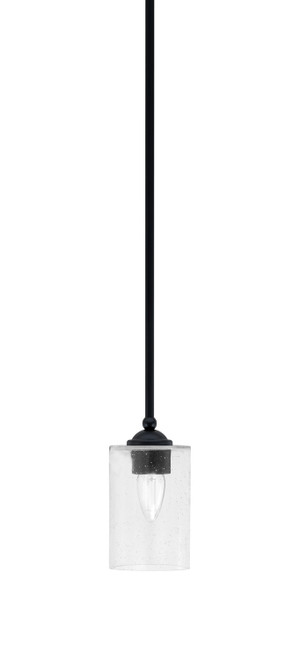 Toltec Lighting - 560-MB-300 - One Light Mini Pendant - Zilo - Matte Black