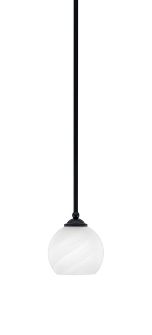 Toltec Lighting - 560-MB-4101 - One Light Mini Pendant - Zilo - Matte Black