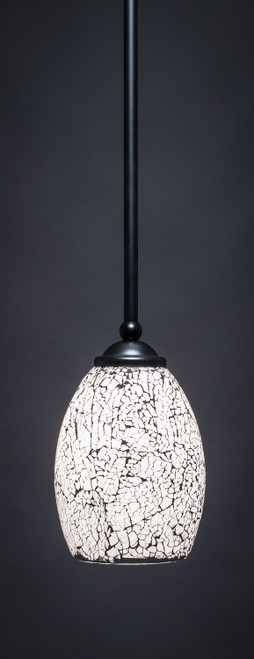 Toltec Lighting - 560-MB-4165 - One Light Mini Pendant - Zilo - Matte Black