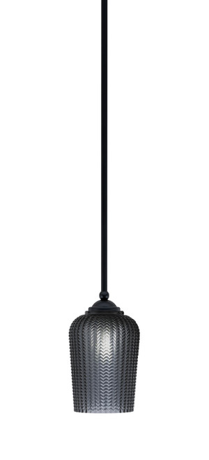 Toltec Lighting - 560-MB-4252 - One Light Mini Pendant - Zilo - Matte Black