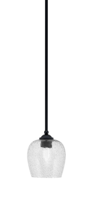 Toltec Lighting - 560-MB-4812 - One Light Mini Pendant - Zilo - Matte Black