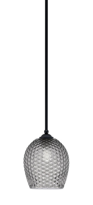 Toltec Lighting - 560-MB-4902 - One Light Mini Pendant - Zilo - Matte Black