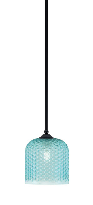 Toltec Lighting - 560-MB-4915 - One Light Mini Pendant - Zilo - Matte Black