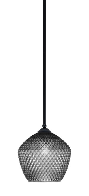 Toltec Lighting - 560-MB-4922 - One Light Mini Pendant - Zilo - Matte Black