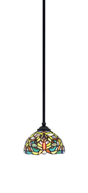 Toltec Lighting - 560-MB-9905 - One Light Mini Pendant - Zilo - Matte Black